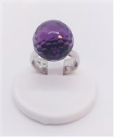 Anello Diadema Donna in Argento Ametista DIAD2 - DIAD2